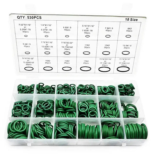 530/270Pcs O-Type Sealing Rubber Ring Automotive Air-Conditioning Compression Confidential Seal Maintenance Rubber Accessories from PriceLows™