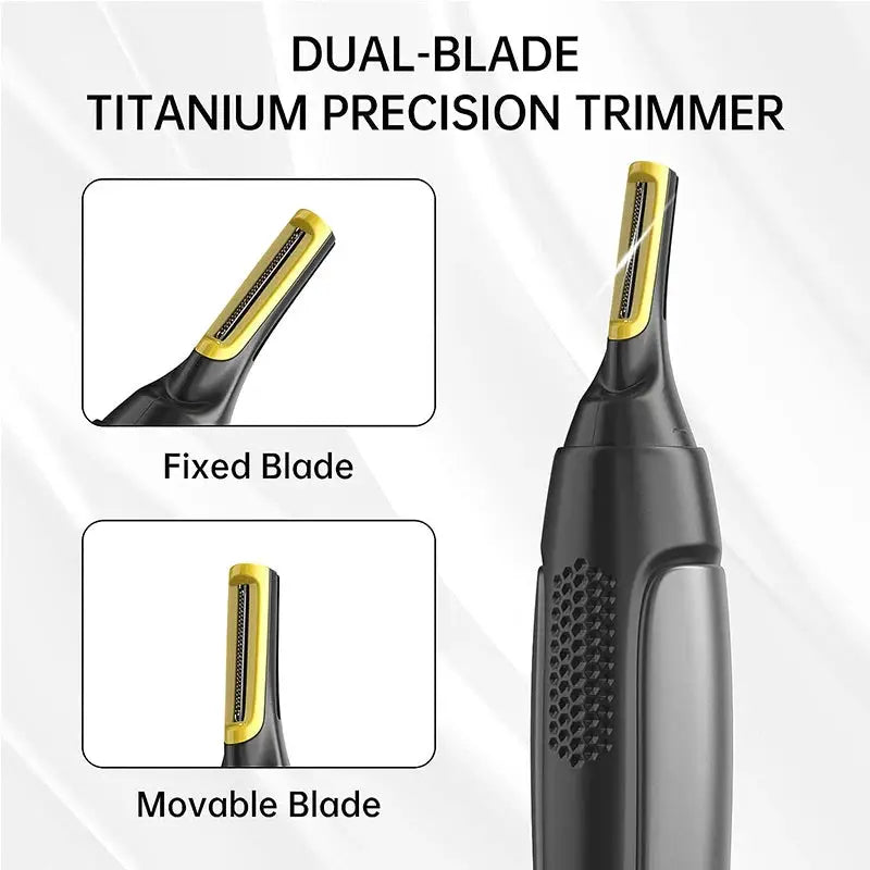 Ultra thin Precision Trimmer Electric Nose hair trimmer Mini Portable Ear Trimmer for Men Nose Hair Shaver Waterproof Safe Clean from PriceLows™