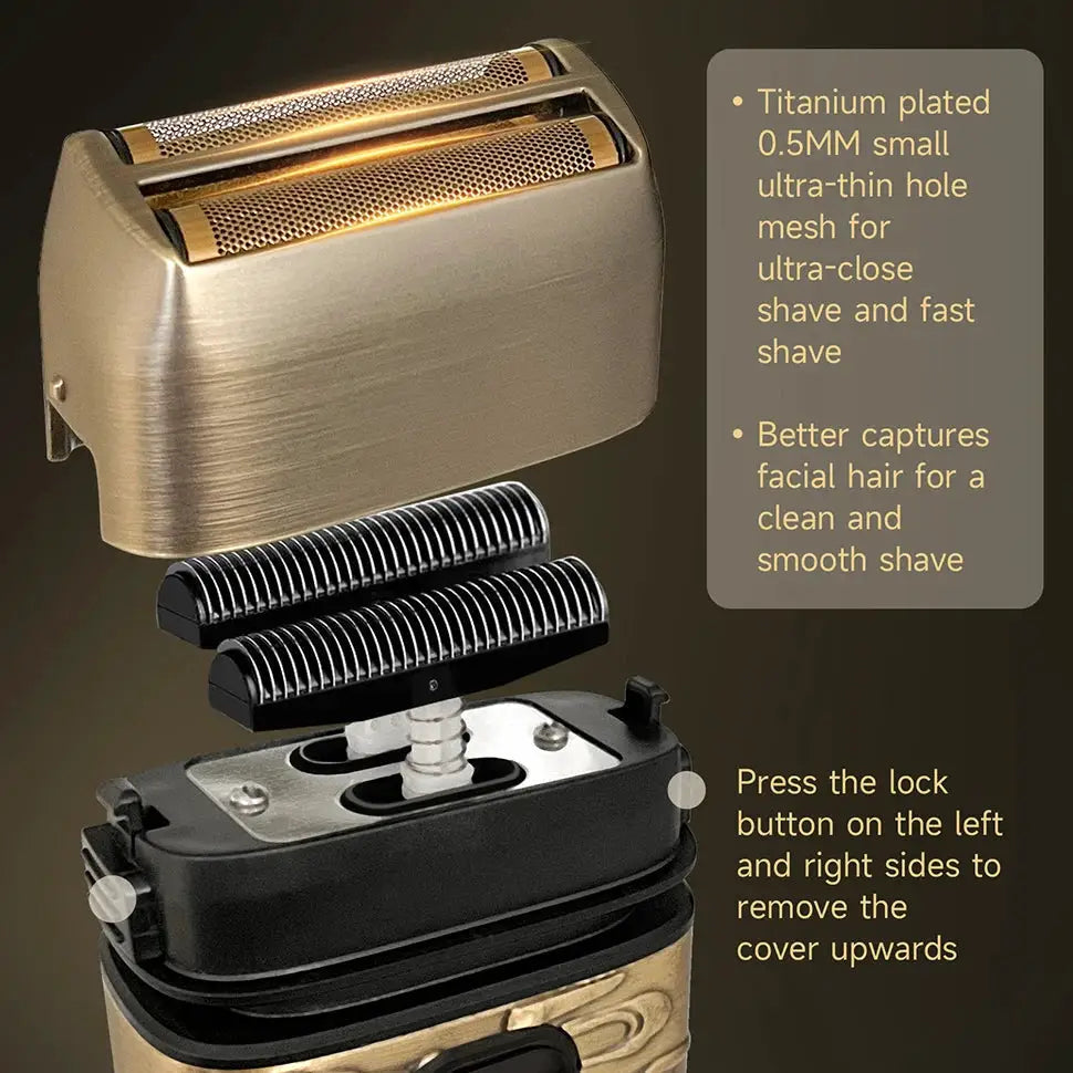 Men's Foil Shaver | Wet And Dry Shaving | Triple Blade