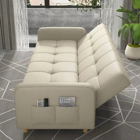 Sofa Bed | Wood Frame | Fabric Upholstery For Hotel Use from PriceLows™