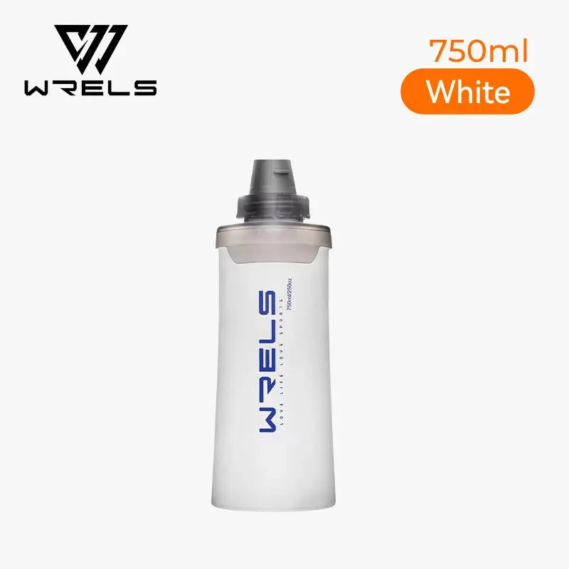 WRELS Soft Water Bottle with Filter Ultralight Collapsible Water Filter Bottle Hydrapak Soft Flask for Hiking Camping Backpack from PriceLows™