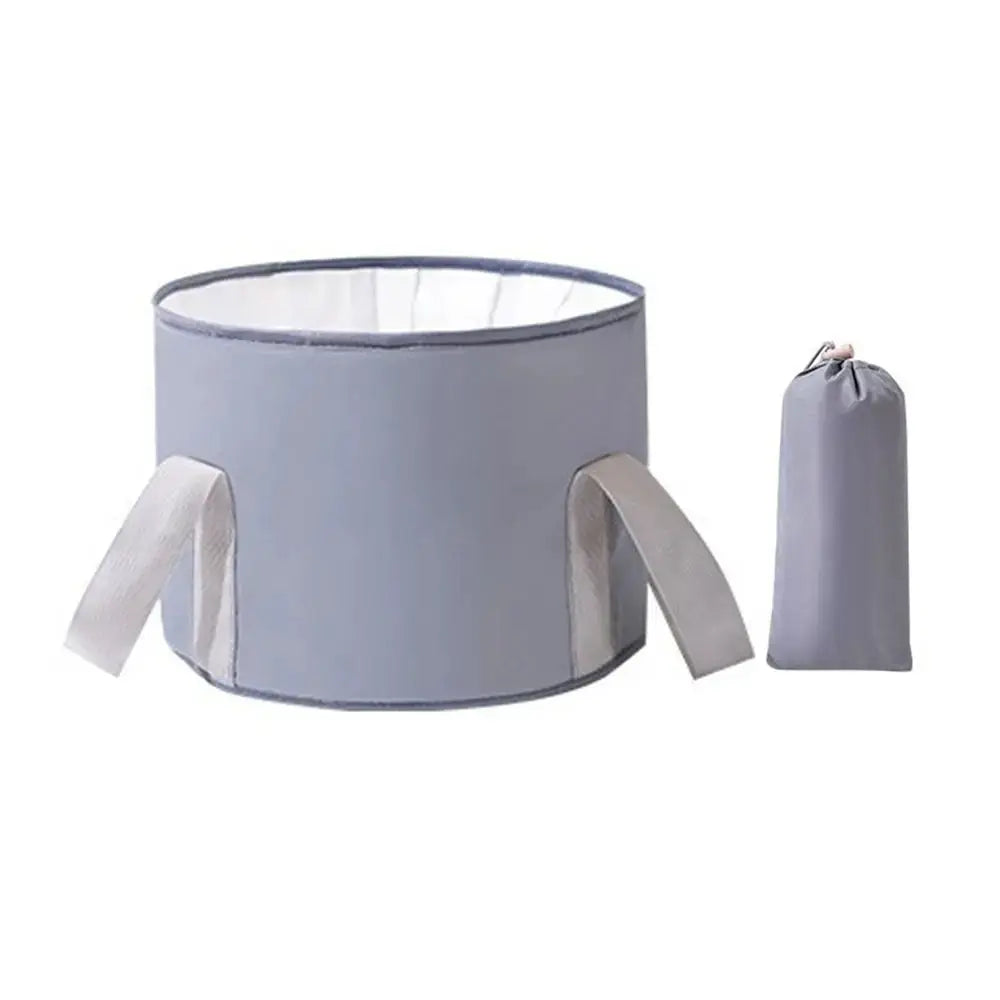 Foldable Foot Soaking Bucket | Oxford Fabric | 30x66cm | Compact Bath Tub