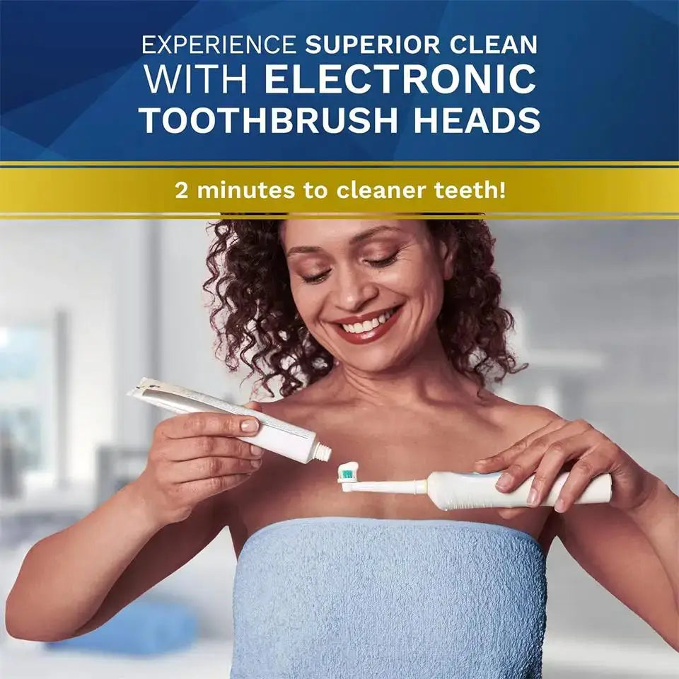 Replacement Toothbrush Heads For Oral-B Braun Electric Precision Clean Brush Heads Refill for 7000/Pro 1000/9600/ 5000/3000/8000 from PriceLows™