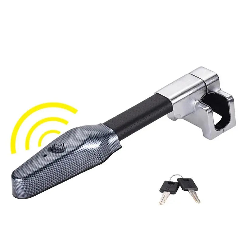 Universal Car Anti theft Safety Alarm Lock Car Steering Wheel Lock Retractable Security Car Locks Security Anti-Theft Tool from PriceLows™