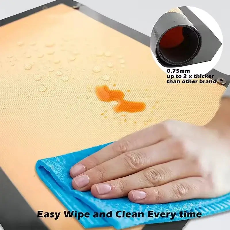 Silicone Baking Mat | Non-Stick | Heat Resistant | 42x29.5 cm