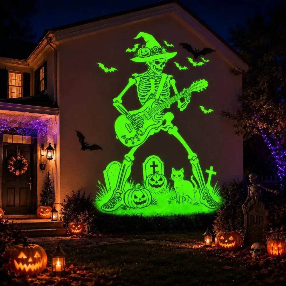 Halloween Projector | 12 In 1 | 3D Dynamic Patterns | Indoor Outdoor
