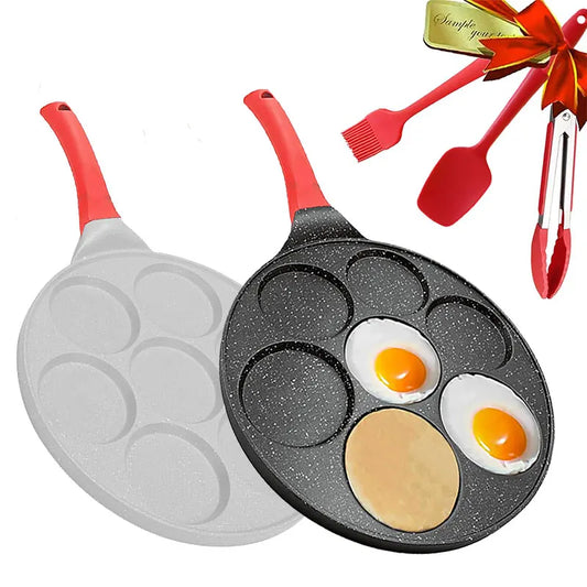 Mini Pancake Pan | 7-Cup Capacity | Aluminum Alloy Nonstick | One Size