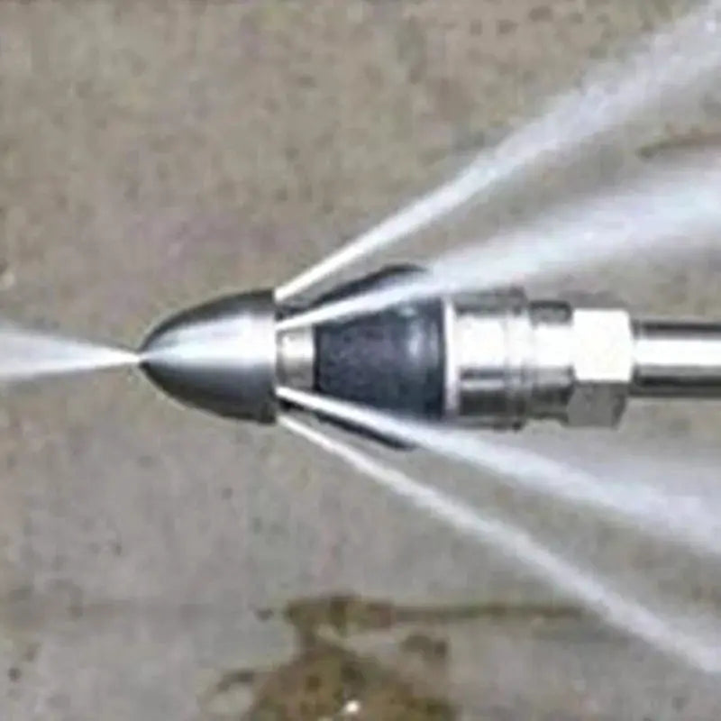 Drain Cleaning Nozzle | Stainless Steel | 6 Jet High Pressure