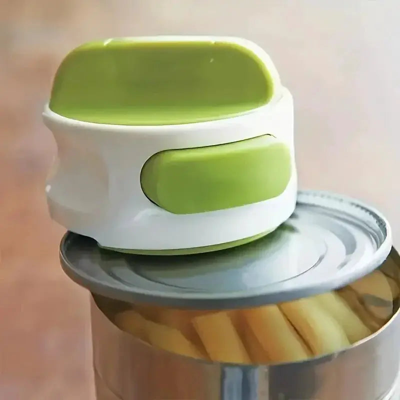 Can Opener | Portable Manual | Stainless Steel | Green/Red