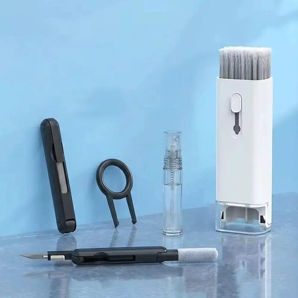 Keyboard Cleaning Kit | Keycap Puller And Screen Brush | 7 Piece Set For Tech