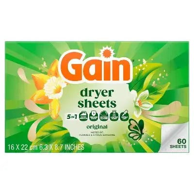 Fabric Softener | Fresh Scent Formula | Gentle Fabric Care | 60 Count