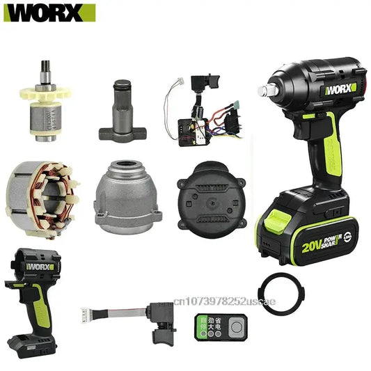 Orginal new Switch Driver motor reducer casing toothed wheel shell chuck parts for WORX WU279 Electric impact wrench from PriceLows™