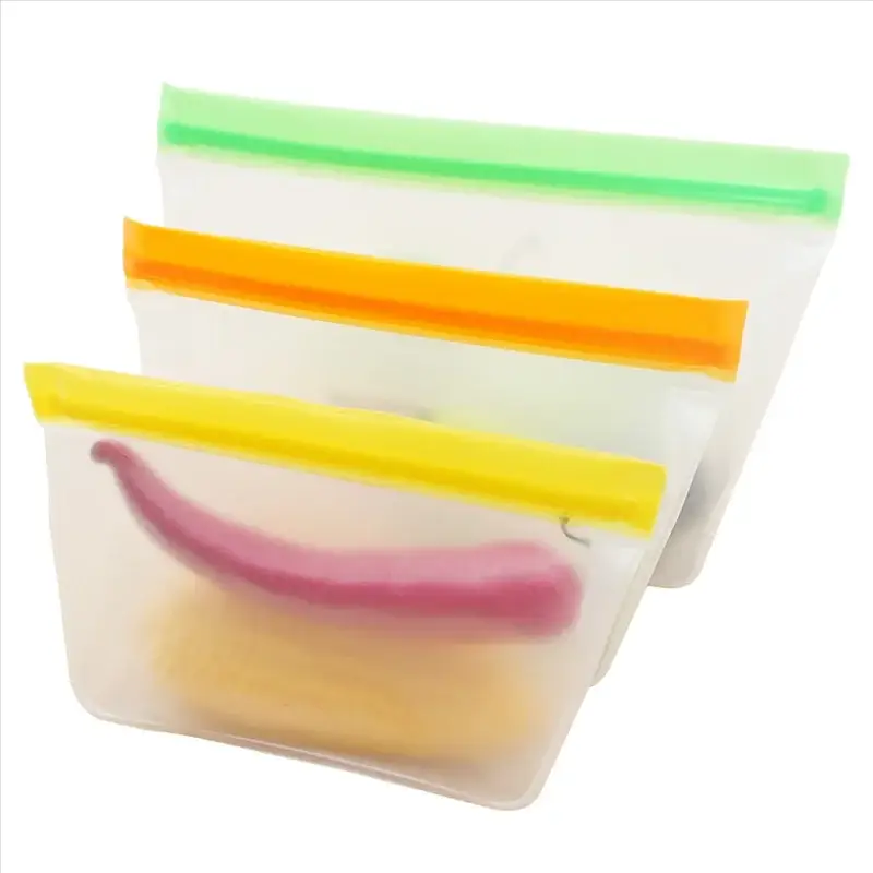 Reusable Gallon Bags | Sealable Leak Proof | BPA Free | 1 Gallon
