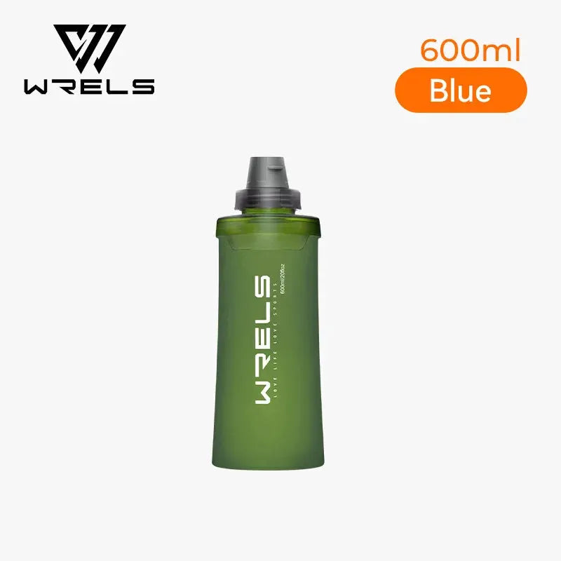 WRELS Soft Water Bottle with Filter Ultralight Collapsible Water Filter Bottle Hydrapak Soft Flask for Hiking Camping Backpack from PriceLows™