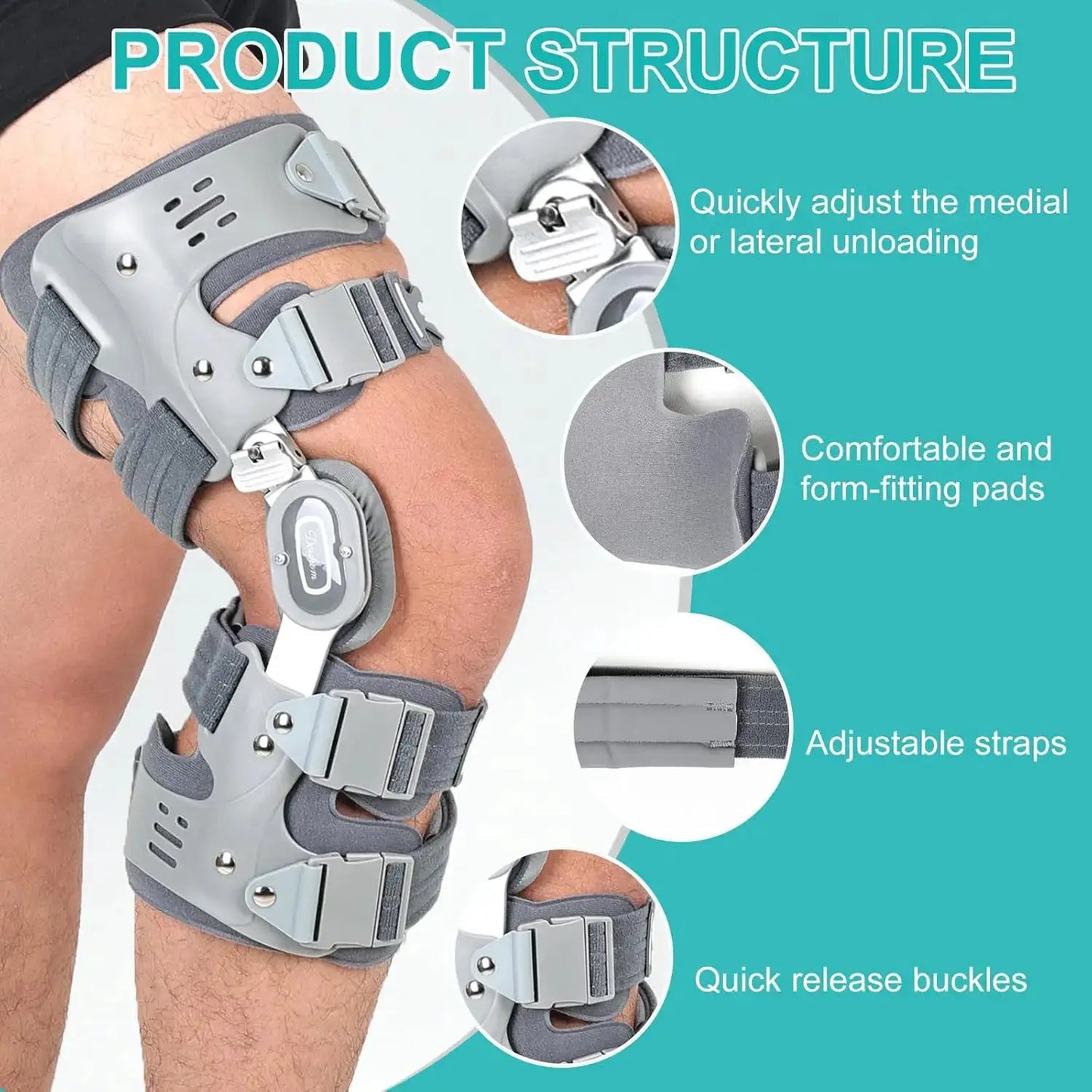 Knee Brace | Osteoarthritis Support | Joint Pain Relief