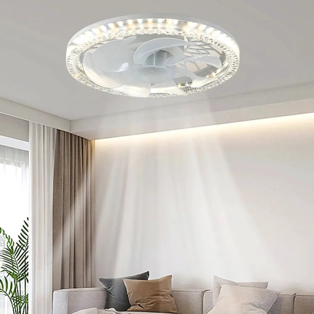 Ceiling Fan With Light | E27 Base | Remote Control | Dimmable Light
