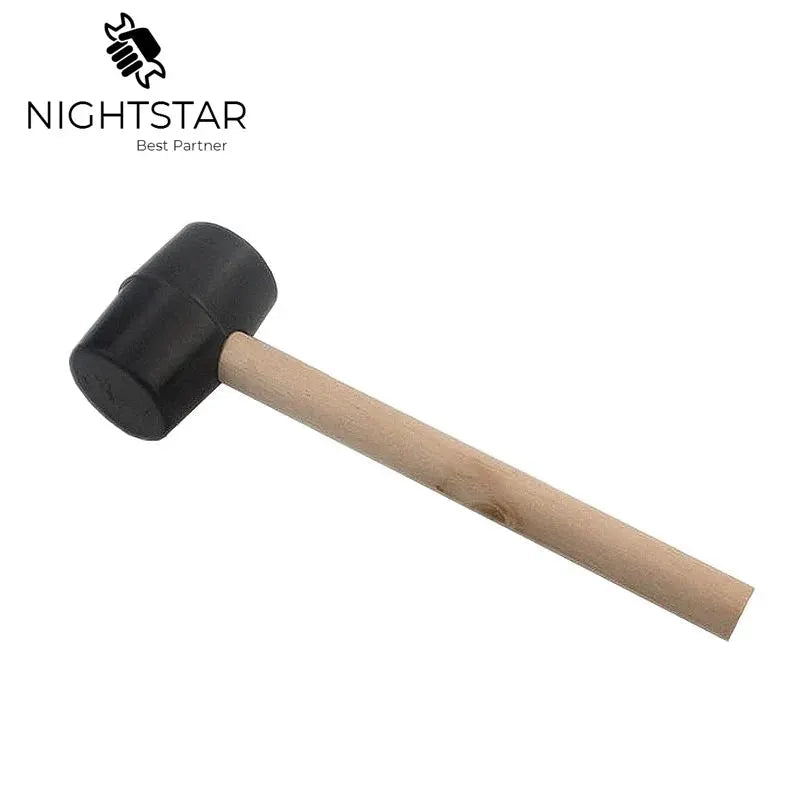 Krachtige 25cm Hammer Rubber Panel Beating Rubber Hammer Wood Hammer Jewelry Tool Handles Thor Hammer from PriceLows™