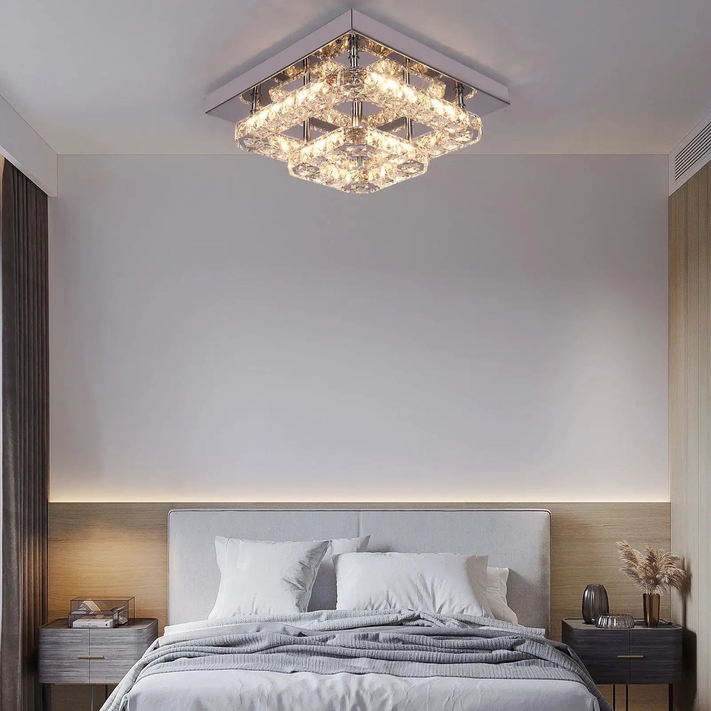 Vetrulus Crystal Chandelier Luxury Living Room Bedroom Ceiling Lights Led Kitchen Light Hanging Lamps Lustre Dining Decorative from PriceLows™