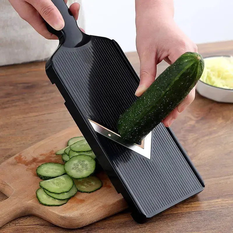 Manual Vegetable Slicer | Stainless Steel Blade | Handheld Design