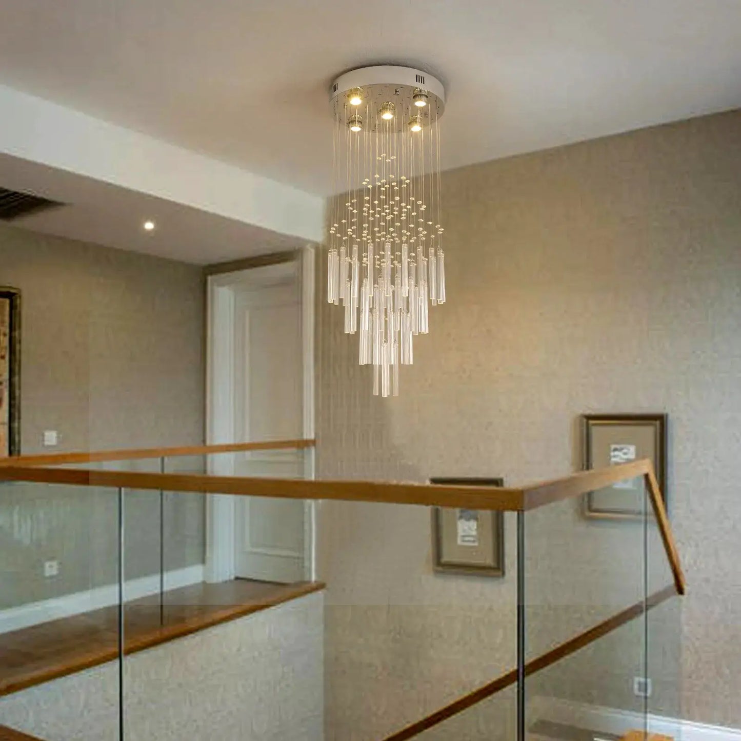 VETRULUS Crystal Ceiling Chandelier Luxury Home Decor Living Room Bedroom Pendant Lights Lustre Lighting Fixture Ceiling Lamps from PriceLows™