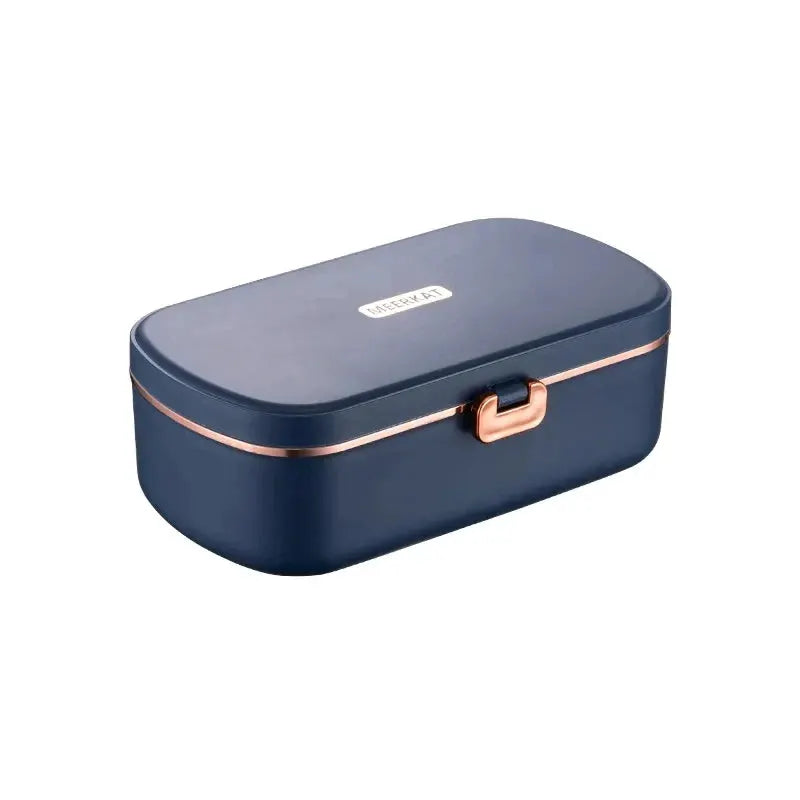 900ml Electric Lunch Box Water Free Heating Bento Box Stainless Steel Food Warmer Portable Thermal Boxes For Office School 220V from PriceLows™