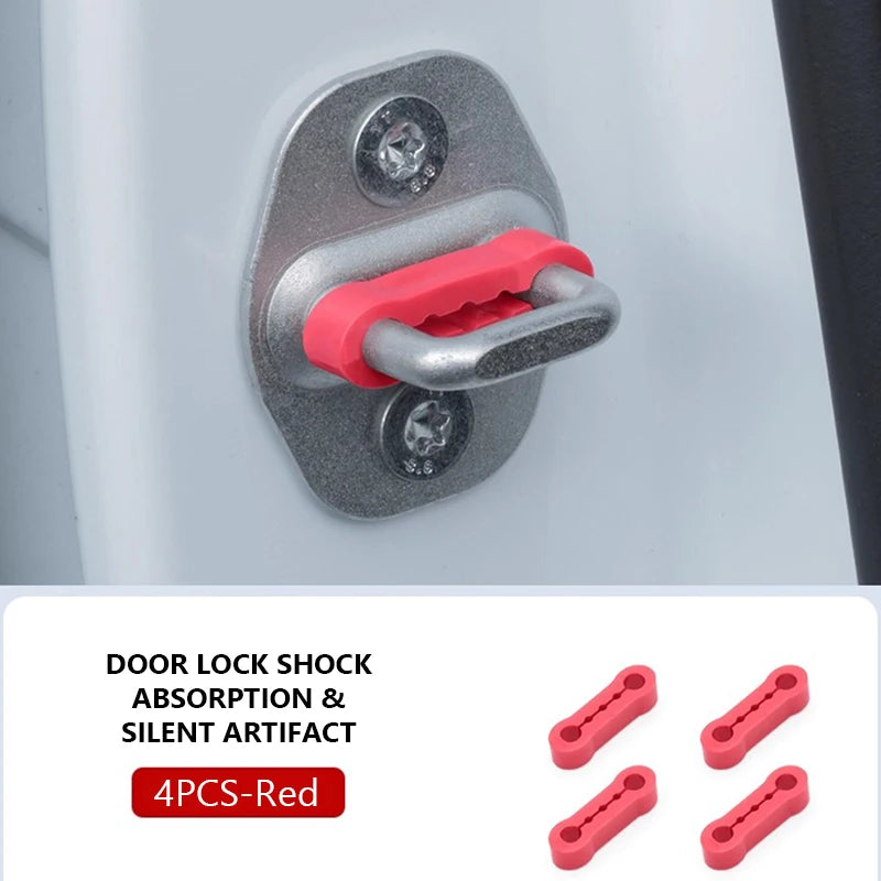 Car Door Shock Absorber | 4 Pack | Universal Fit | Soundproof Damper Pads