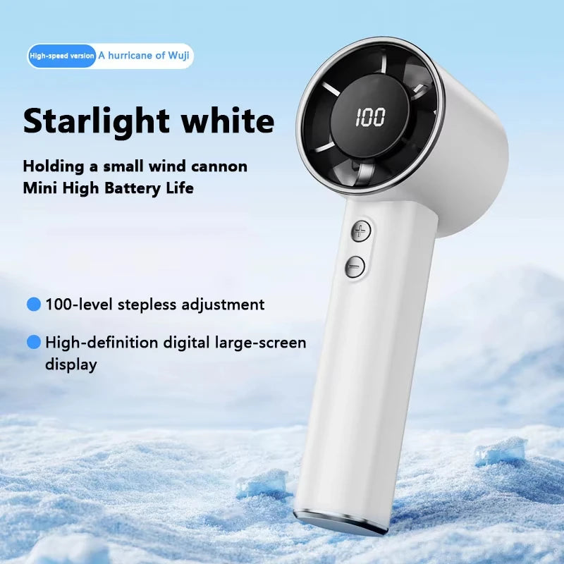 Lenovo Handheld USB Fan | 15W Power | 5V USB Powered | Foldable