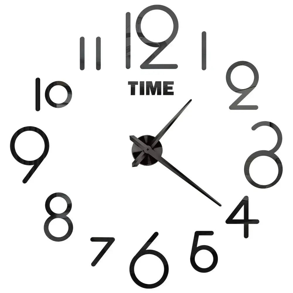 Large 3D Wall Clock Luminous Classic Wall Clocks DIY Digital Clock Wall Watches Stickers Silent Clock for Home Living Room Table from PriceLows™