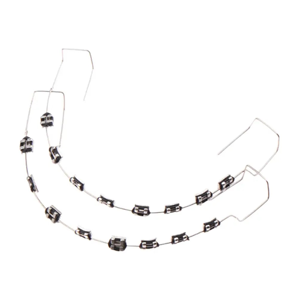 Temporary Tooth Braces | Metal Wire Bracket | Pair With Box