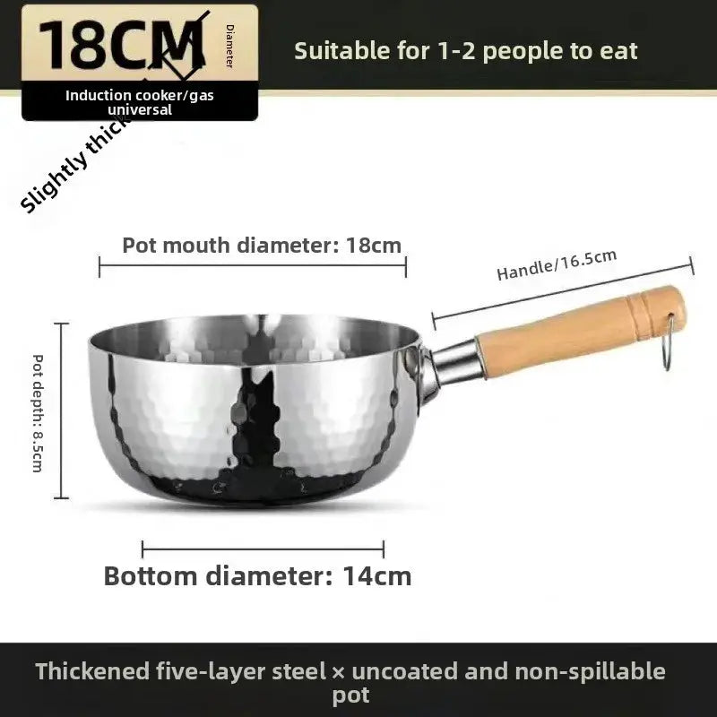 Milk Pot With Nonstick Coating | Stainless Steel | Food Grade