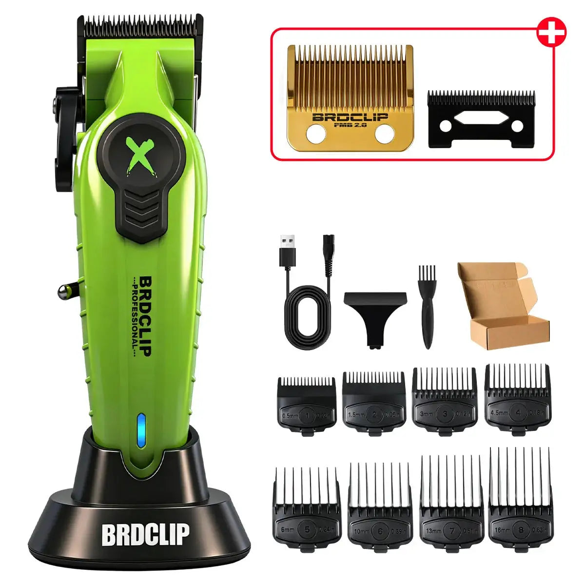 Hair Clipper Kit | 90 Min Battery Life | Stainless Steel Blades | FA1C FA1T FA1S