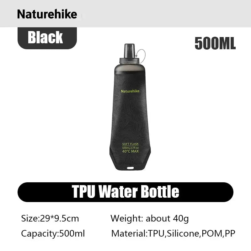 Naturehike Folding Water Bottle TPU BPA-Free Collapsible Flask Running Camping Hiking Portable Soft Water Bottle from PriceLows™