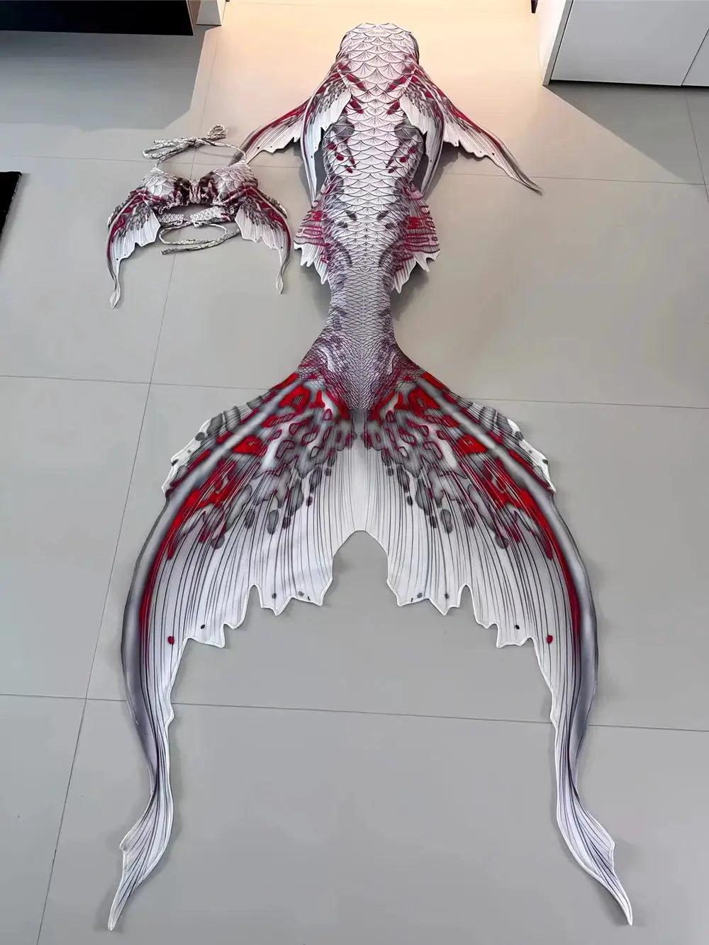 Mermaid Tail Swimsuit Custom High-quality Tail with Adjustable Bra for Professional Aquarium Diving and Photography from PriceLows™