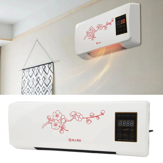 Air Conditioner with Remote Wall Mounted Air Conditioner Low Noise Space Heater with Touch Display Remote Control Clothes Hanger from PriceLows™