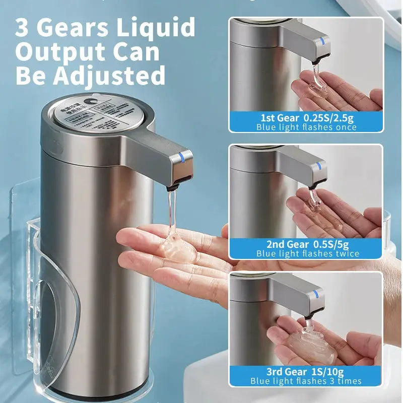 Kitchen Soap Machine Automatic Sensor Out of Hand Sanitizer Smart Electric Body Wash Soap Dispenser 304 Stainless Steel from PriceLows™