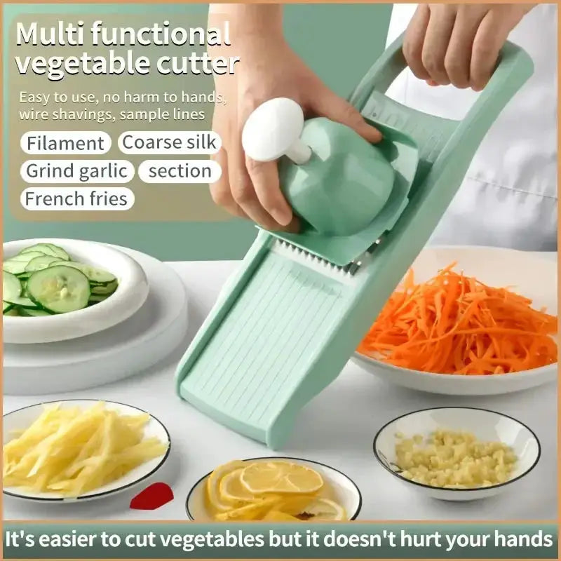 Multifunctional Vegetable Slicer | Stainless Steel | Ergonomic Handle