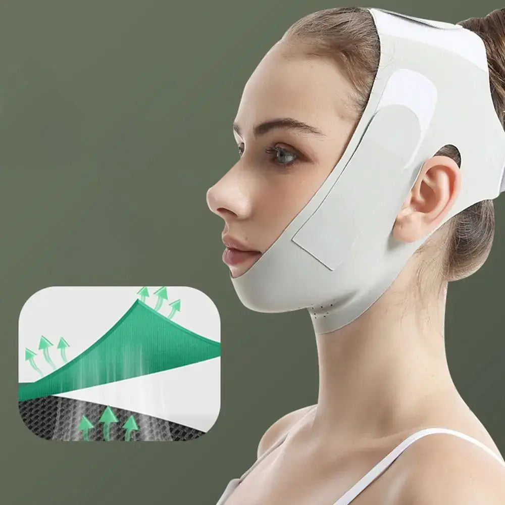 Face Lifting Strap | Adjustable V Shaped Mask | One Size