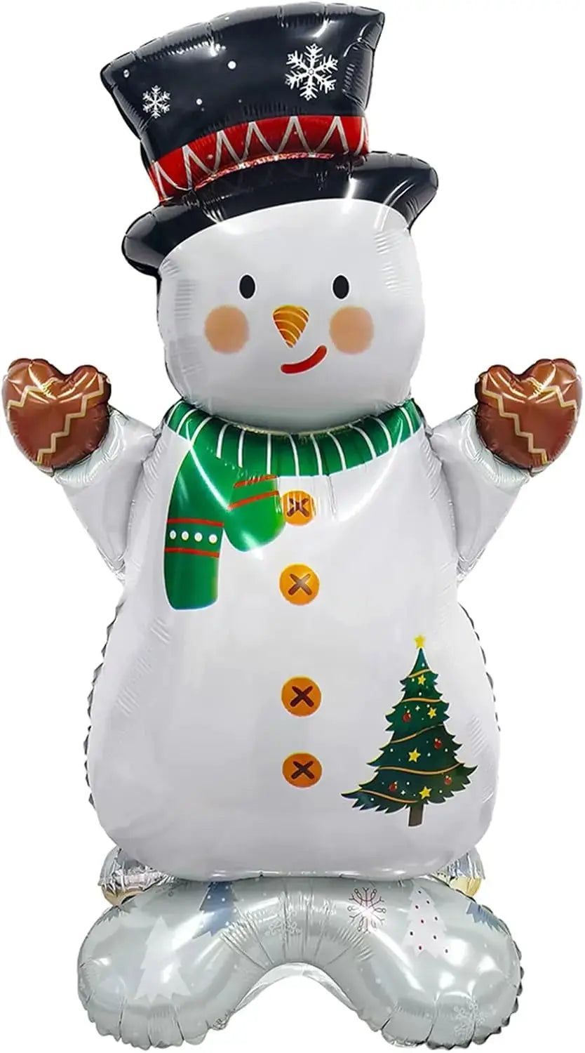 Christmas Balloons | 48 In Standing Figures | Candy Cane Tree | Holiday Party Set