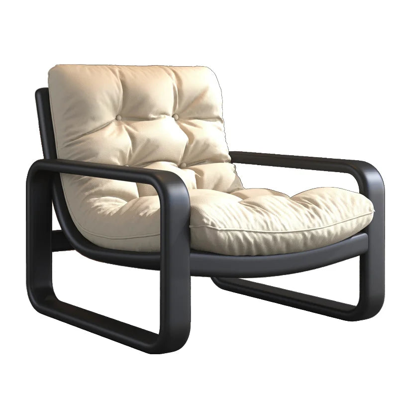 Living Room Sofa | Leather Upholstery | Modern Nordic Style | Single Unit