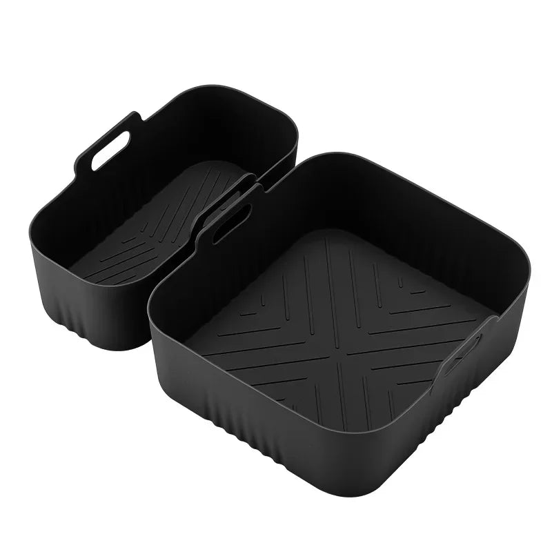Air Fryer Liner | Ninja NA350 Compatible Silicone Molds | Reusable 2 Pcs