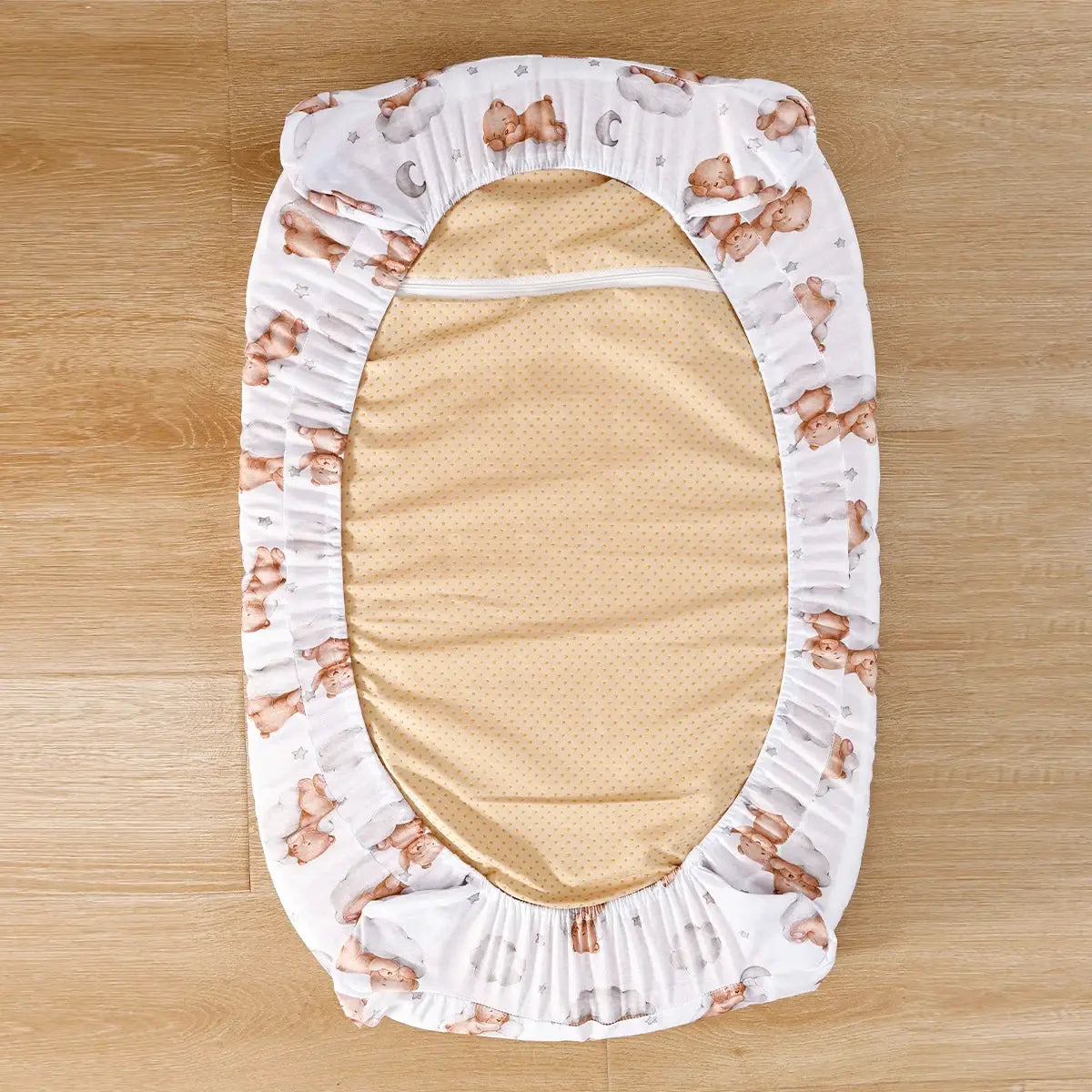Elinfant 100% Polyester Baby Fitted Crib Sheet Soft Baby Mattress For Boys and Girls from PriceLows™