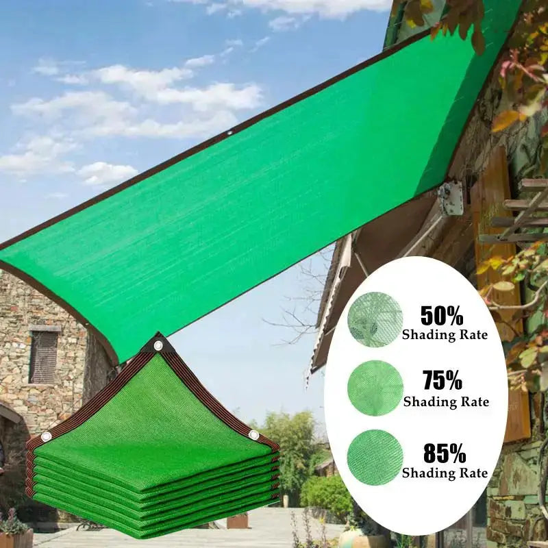 Green Sunshade Net | 90X25m Anti-UV Garden Plant Canopy
