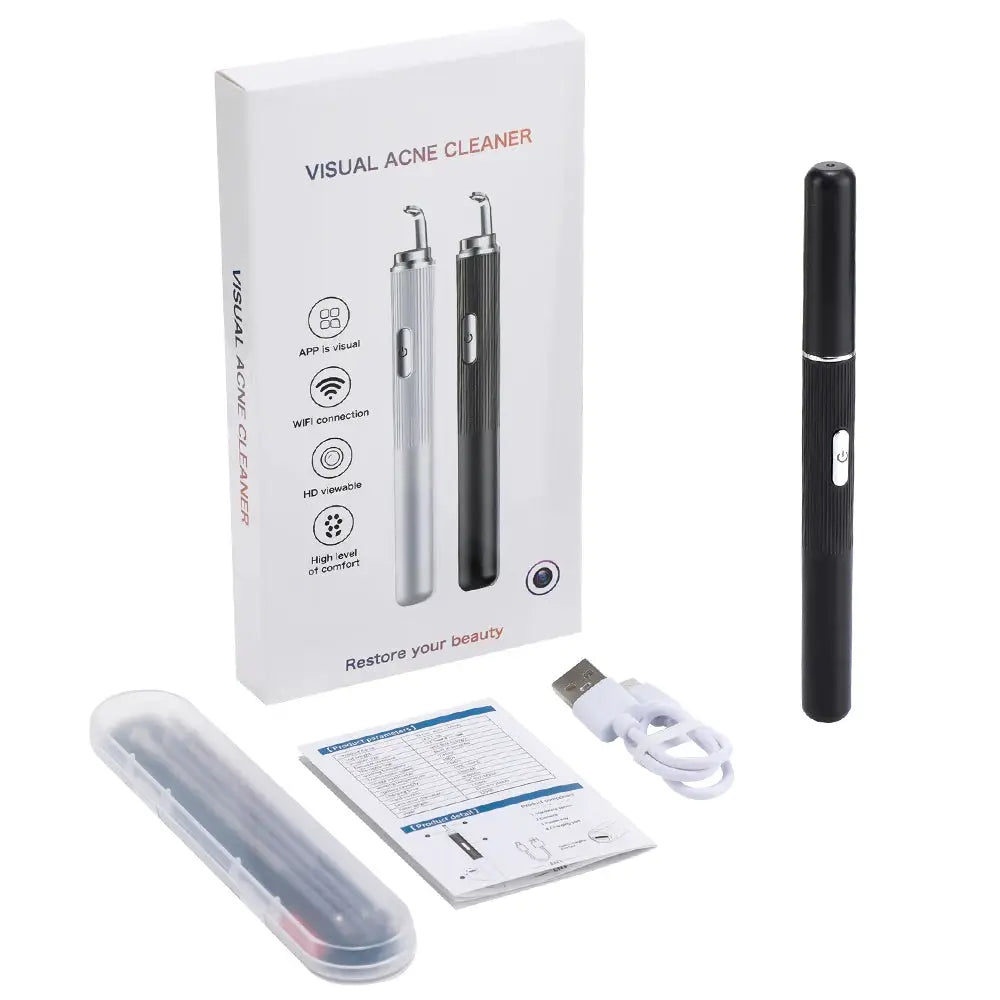 Visual Acne Cleaner 50x HD Camera Blackhead Pimples Remover Machine Electric Pore Cleaning Tools Face Beauty Device Skin Care from PriceLows™