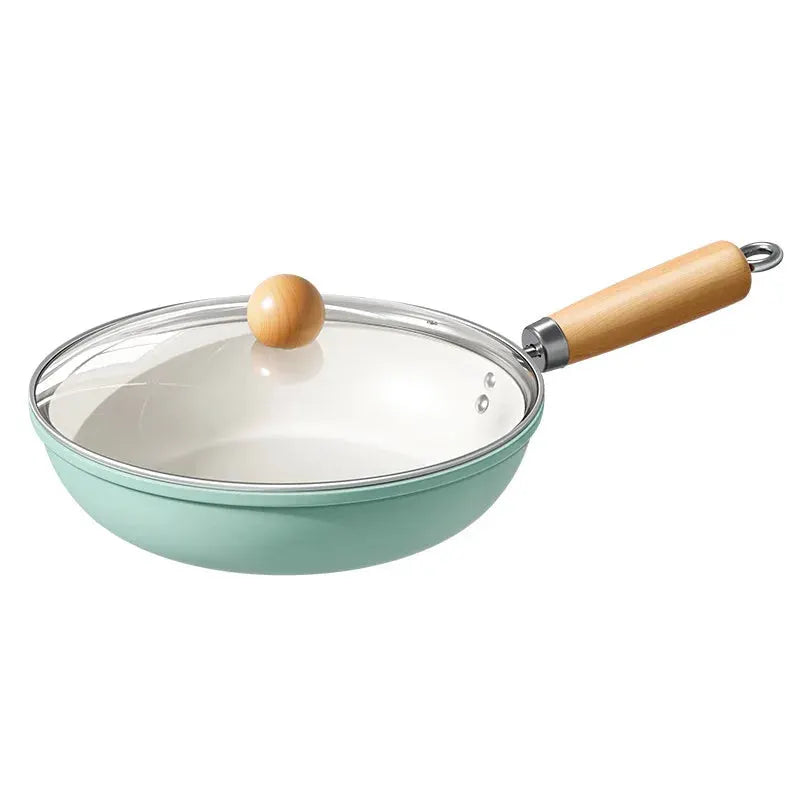 Ceramic Frying Pan | Nonstick | Flat Bottom | Universal Stove