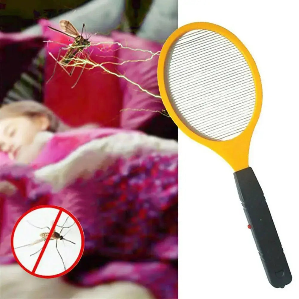 Electric Handheld Bug Zapper Insect Fly Swatter Racket Portable Mosquitos Killer Pest Control For Bedroom Outdoor Bug Zappers from PriceLows™