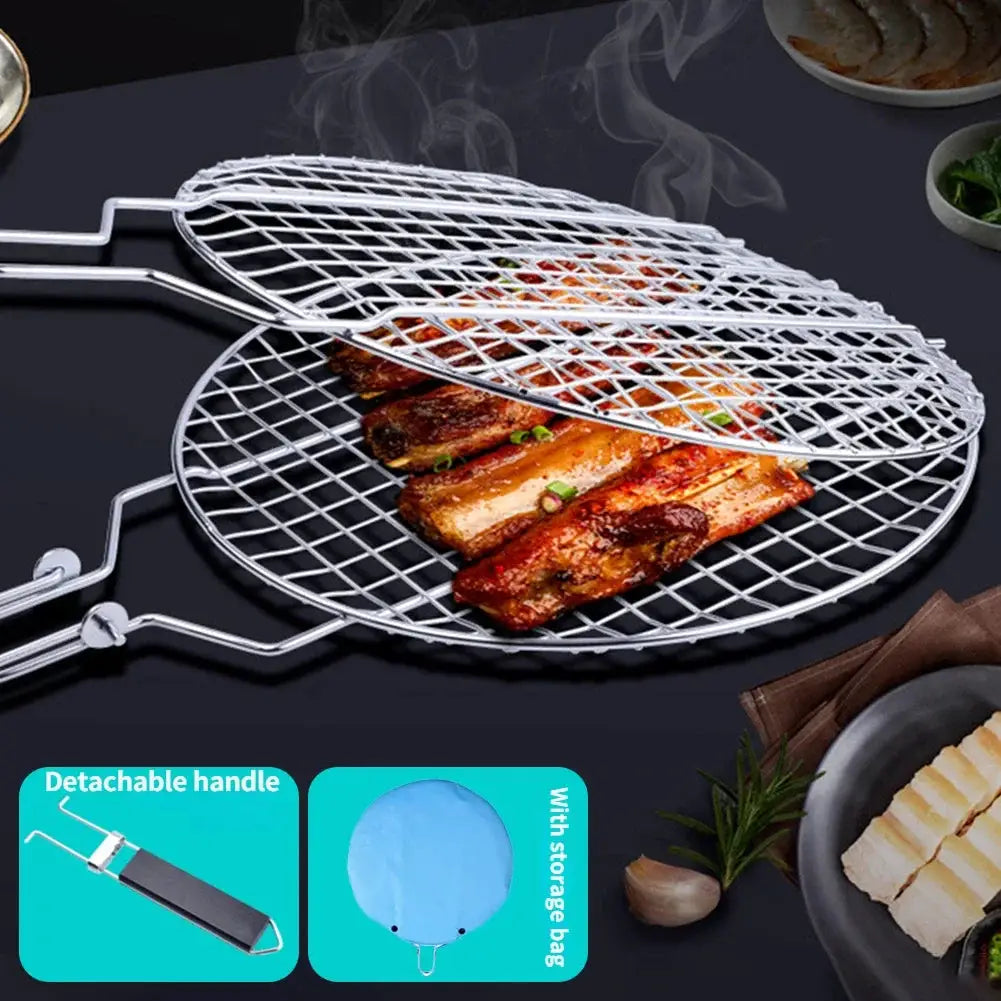 BBQ Grill Basket | 304 Stainless Steel | Nonstick Coating