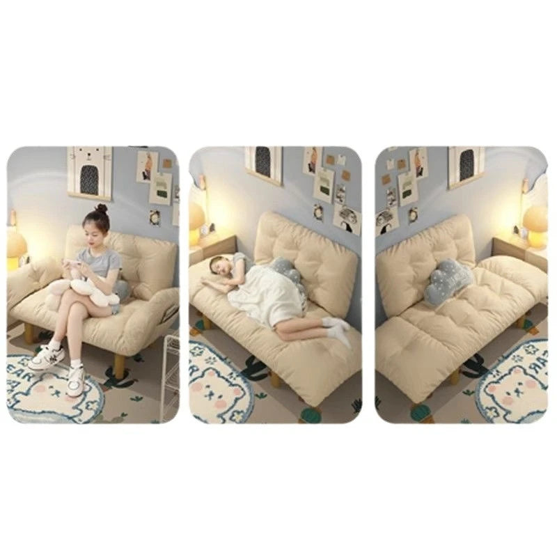 Folding Sofa Bed | Small Size | Metal Frame | Balcony Friendly