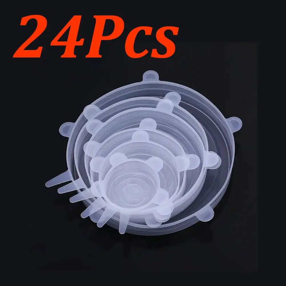 Silicone Stretch Lids | Food Grade | Reusable | Assorted Bowl Sizes