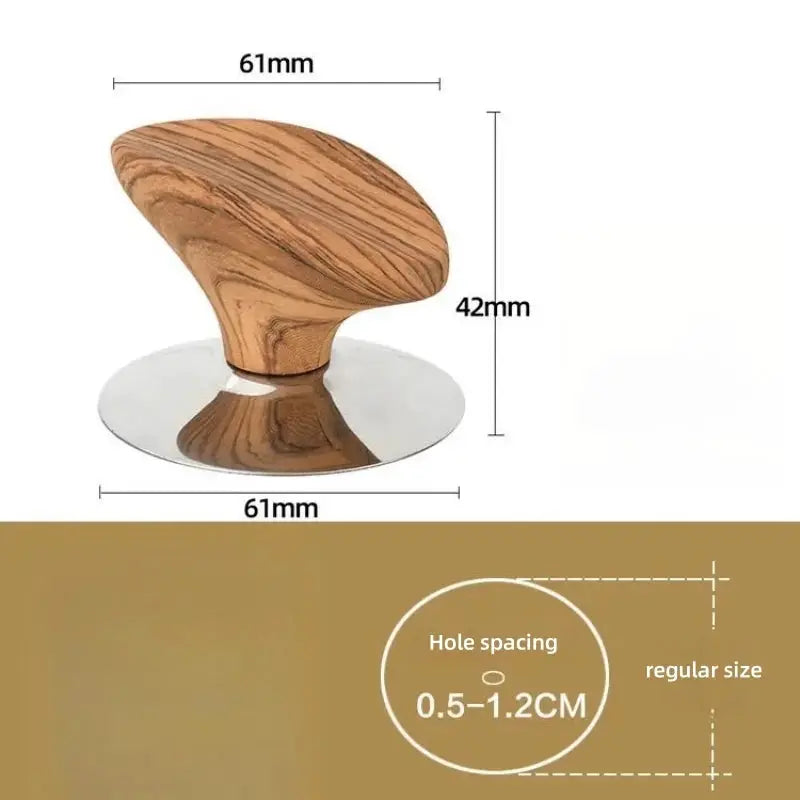 Lid Handle Knob Cover | Stainless Steel Plastic | Universal Fit | One Size
