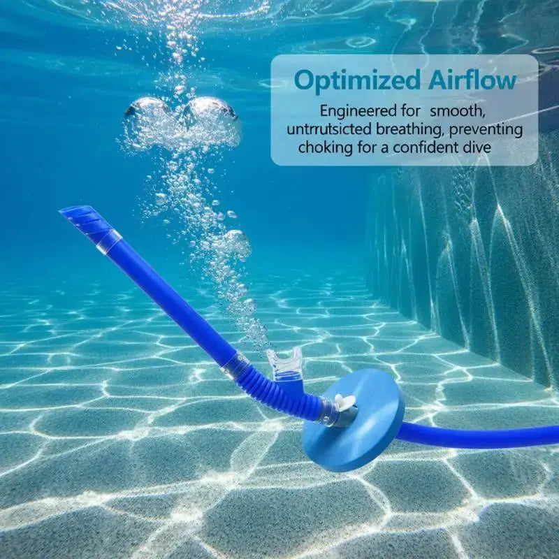 Snorkeling Full Dry Mask with Extended Breathing Tube for 12 Meter Deep Diving Anti Leak Adult Kids Swimming Equipment from PriceLows™
